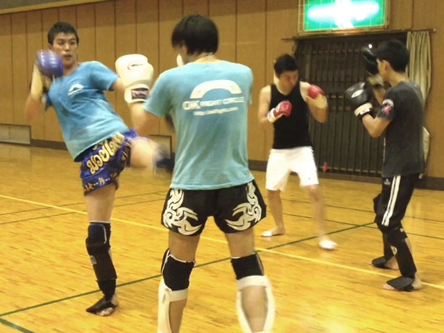 sparring